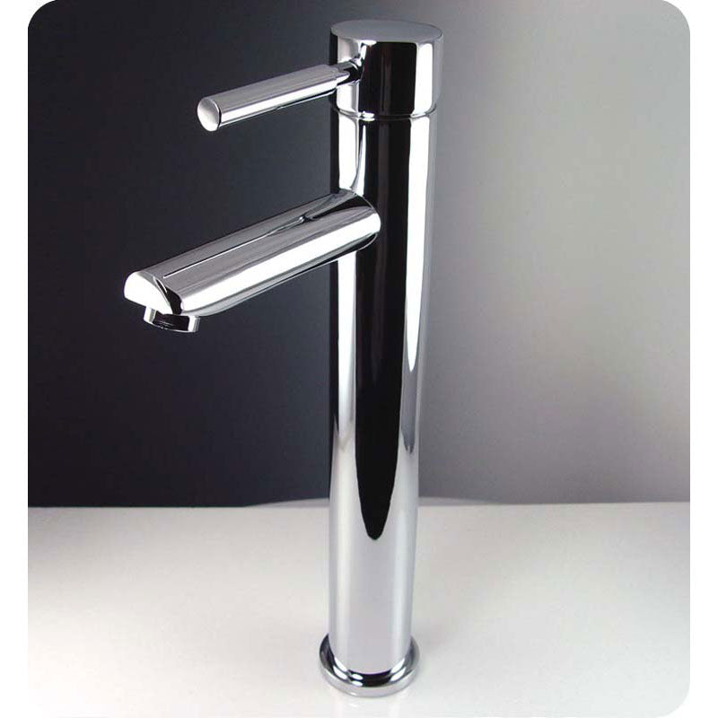 Fresca FFT1044CH Tolerus Single Hole Vessel Mount Bathroom Vanity Faucet - Chrome