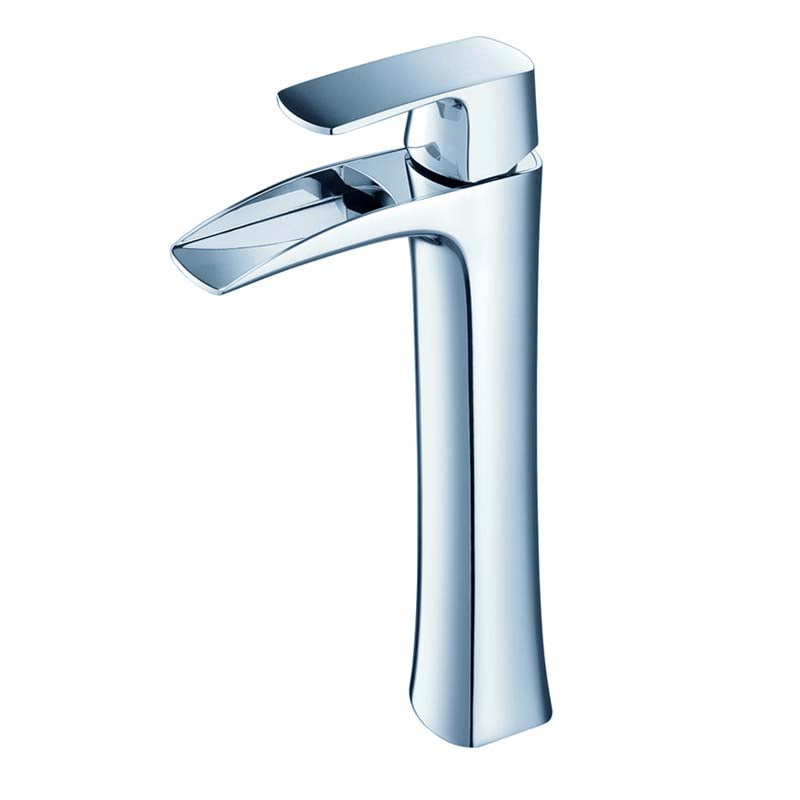 Fresca FFT3072CH Fortore Single Hole Vessel Mount Bathroom Vanity Faucet - Chrome