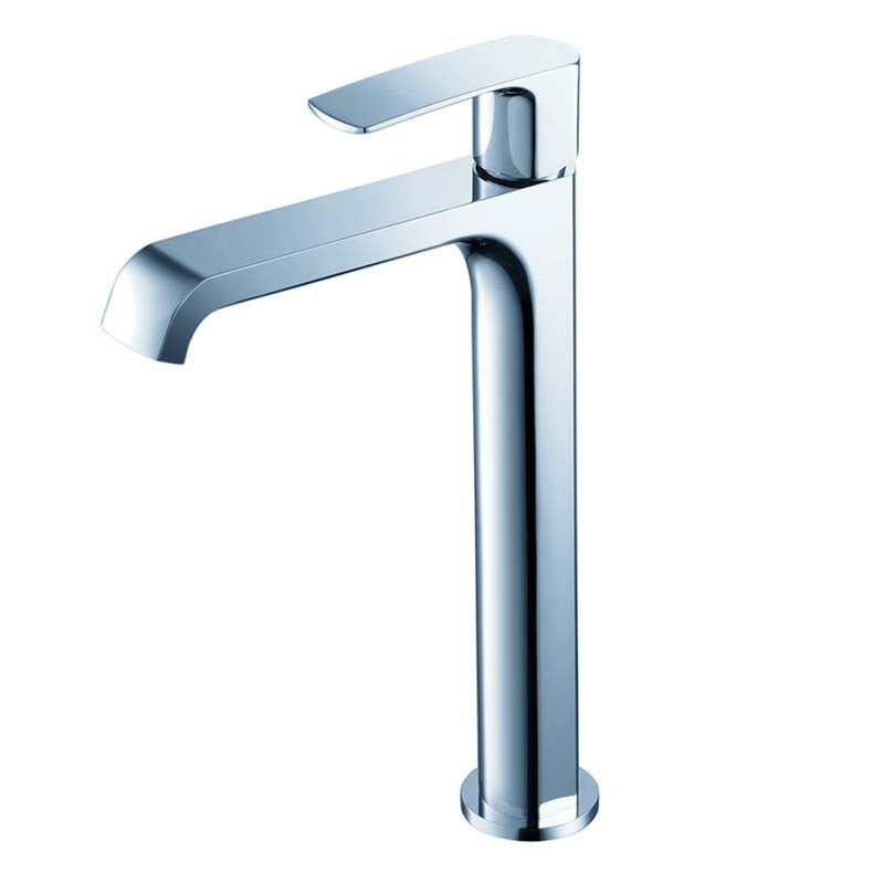 Fresca FFT3902CH Tusciano Single Hole Vessel Mount Bathroom Vanity Faucet - Chrome