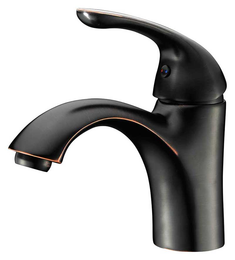 Anzzi Clavier Series Single Handle Bathroom Sink Faucet in Oil Rubbed Bronze