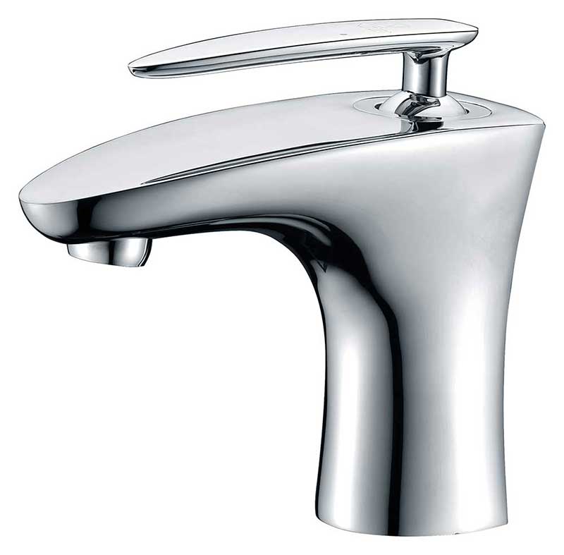 Anzzi Tone Series Single Handle Bathroom Sink Faucet in Polished Chrome