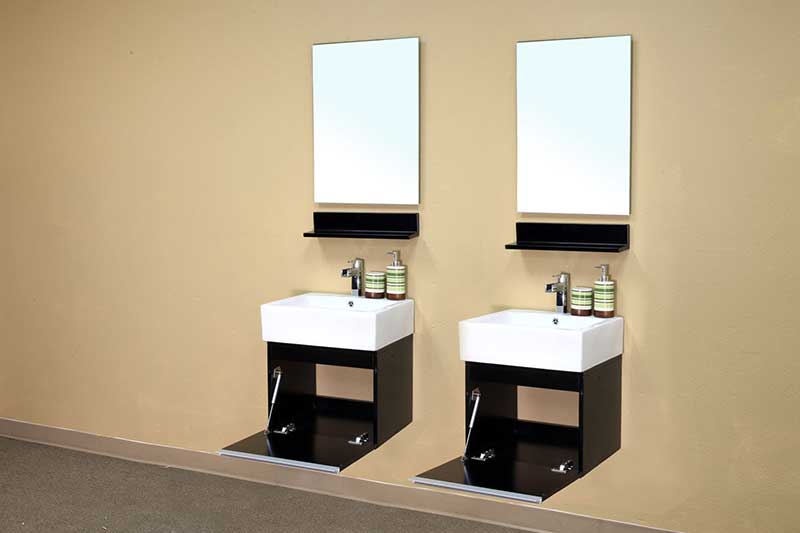 Bellaterra Home Mason Bathroom Mirror 3