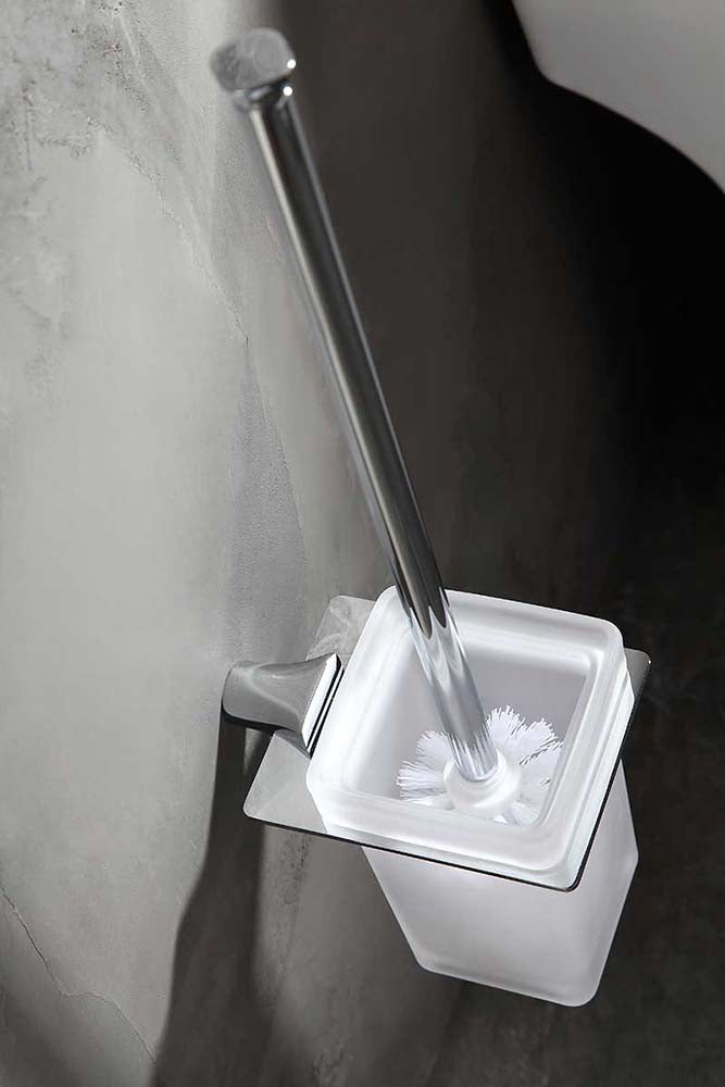 Anzzi Essence Series Toilet Brush Holder in Polished Chrome AC-AZ055 2