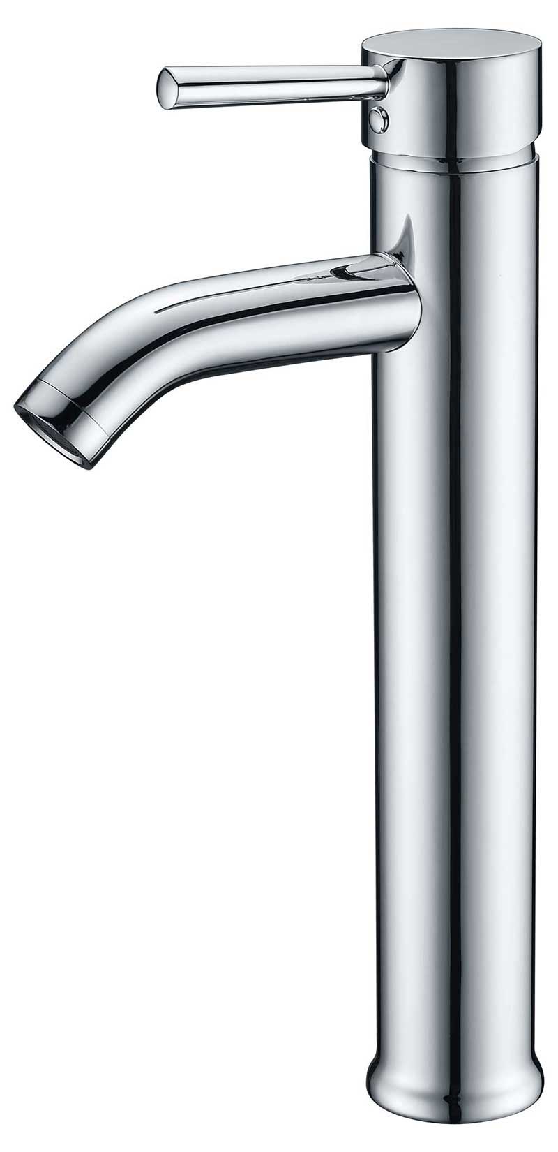 Anzzi Fann Single Handle Vessel Sink Faucet in Polished Chrome 2