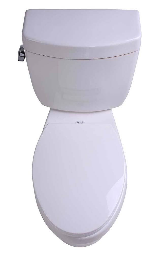 Anzzi Talos 2-piece 1.6 GPF Single Flush Elongated Toilet in White T1-AZ065 15