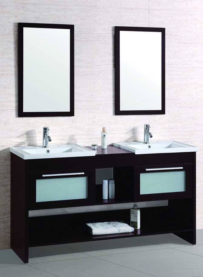 Legion Furniture 61" Vanity Set with Mirror