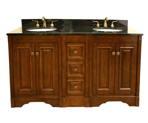 Legion Furniture 61" Double Sink Vanity Set with Soft Close Doors 2