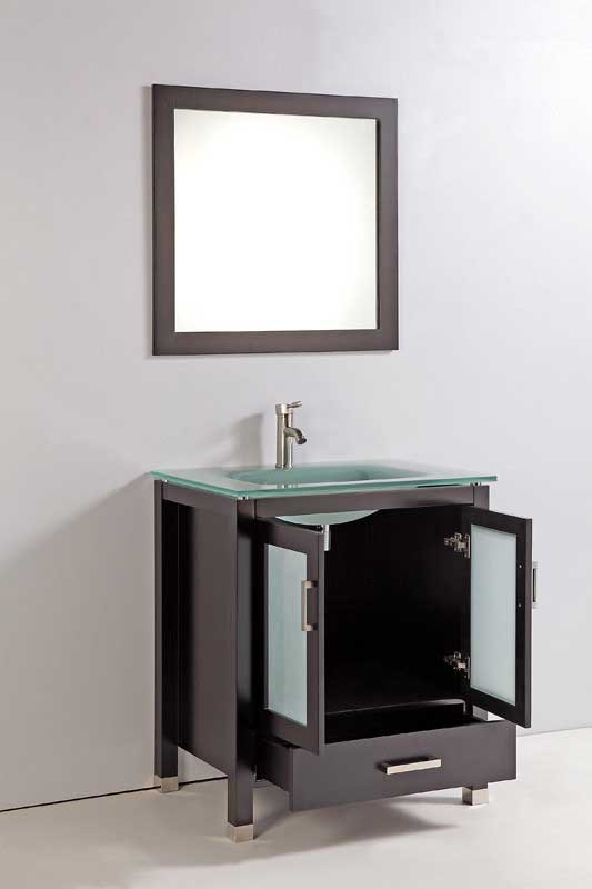 Legion Furniture 30" Bathroom Vanity Set with Mirror 2