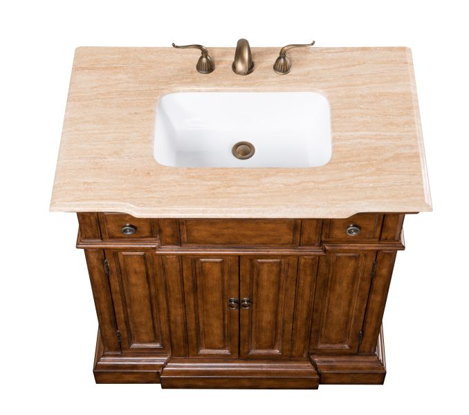 Legion Furniture 36" Sink Vanity Walnut Brown 4