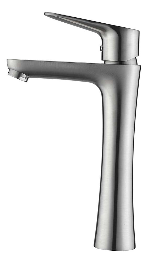 Anzzi Vivace Single Hole Single-Handle Bathroom Faucet in Brushed Nickel L-AZ081BN 3
