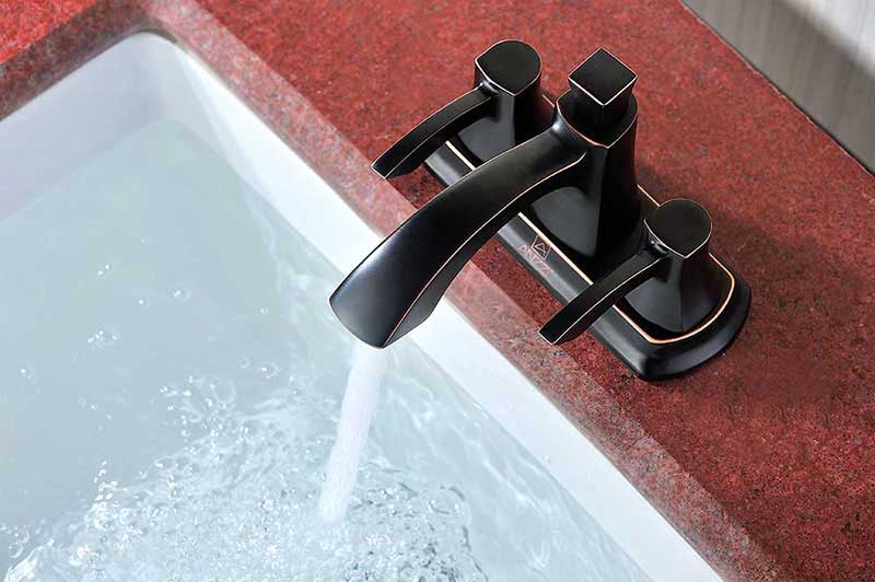Anzzi Vista Series 2-Handle Bathroom Sink Faucet in Oil Rubbed Bronze 7