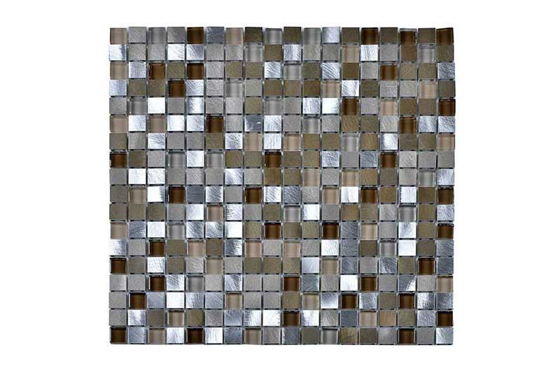Legion Furniture Mosaic Mix With Stone-Sf Brown, Silver