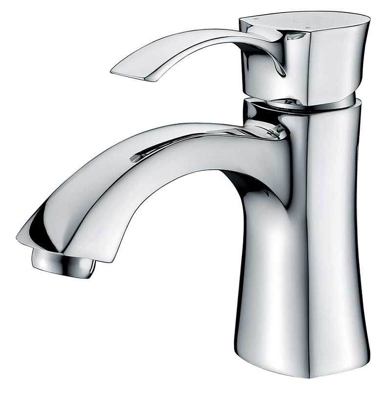 Anzzi Alto Series Single Handle Bathroom Sink Faucet in Polished Chrome