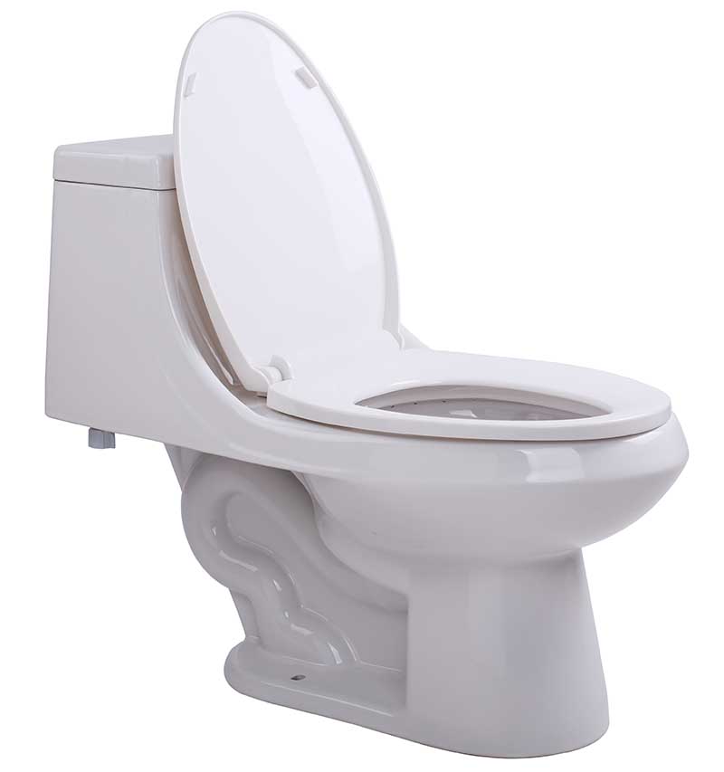 Anzzi Odin 1-piece 1.28 GPF Dual Flush Elongated Toilet in White T1-AZ056 7