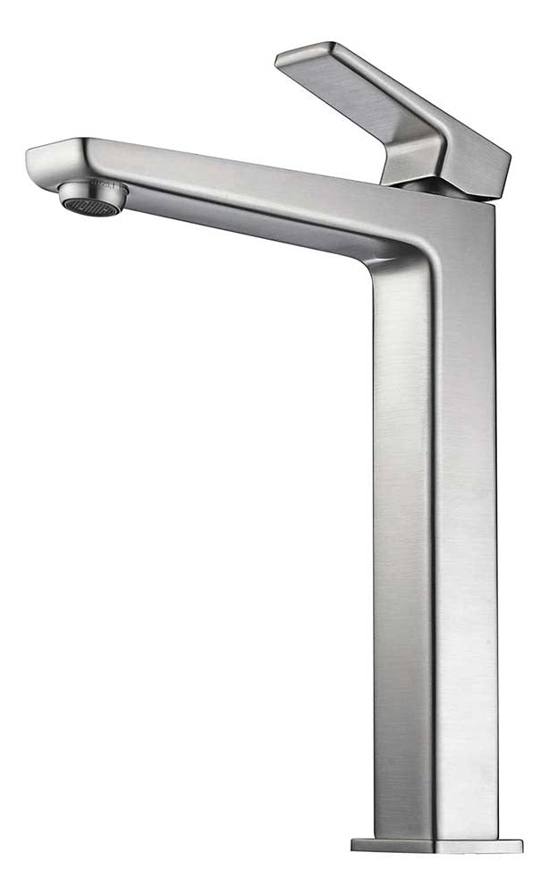 Anzzi Valor Single Hole Single-Handle Bathroom Faucet in Brushed Nickel L-AZ102BN 4