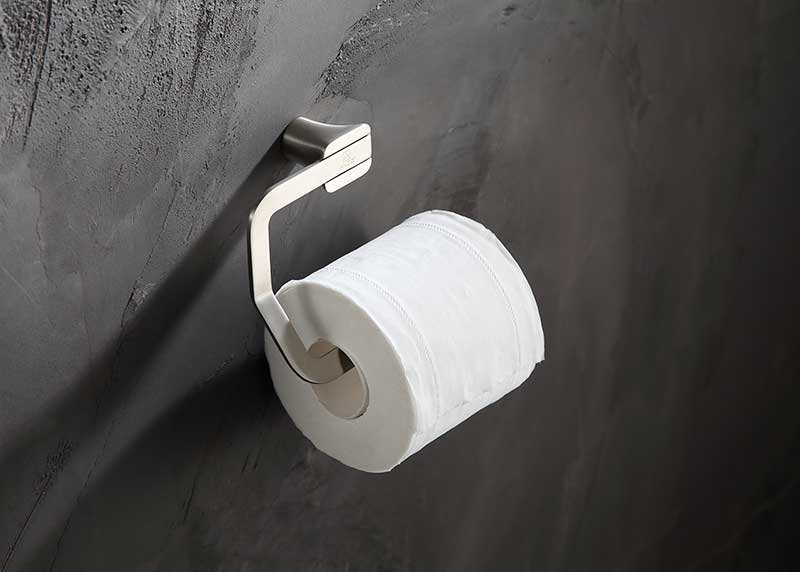 Anzzi Essence Series Toilet Paper Holder in Brushed Nickel AC-AZ054BN 2