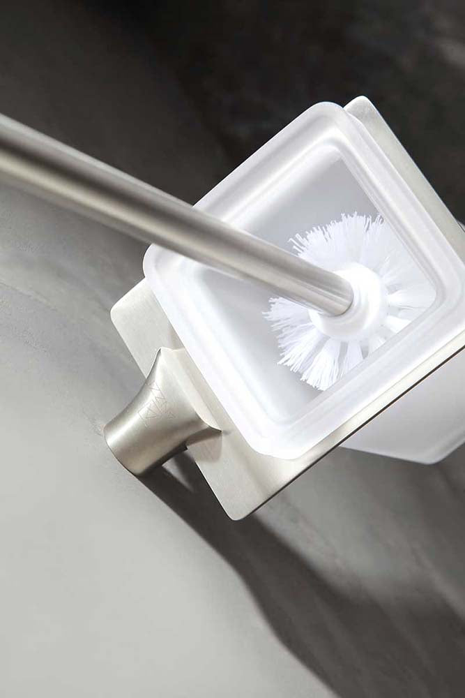 Anzzi Essence Series Toilet Brush Holder in Brushed Nickel AC-AZ055BN 4