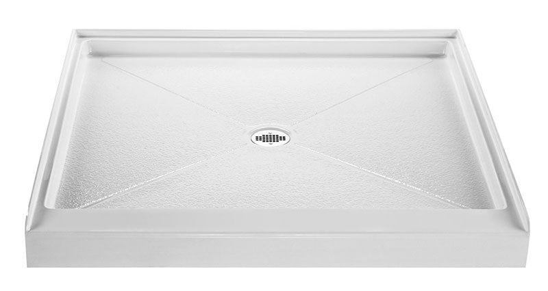Reliance 36x36 Shower Base with Center Drain-Biscuit  (R3636CD-B)