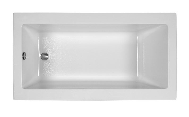 Reliance Rectangular End Drain Soaking Bath White 60" x 32" x 19.5" (R6032CRS-W)