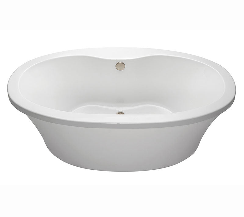 Reliance, Center Drain, Freestanding Soaking Tub with Deck for Faucet-Biscuit (R6636OFSXS-B)