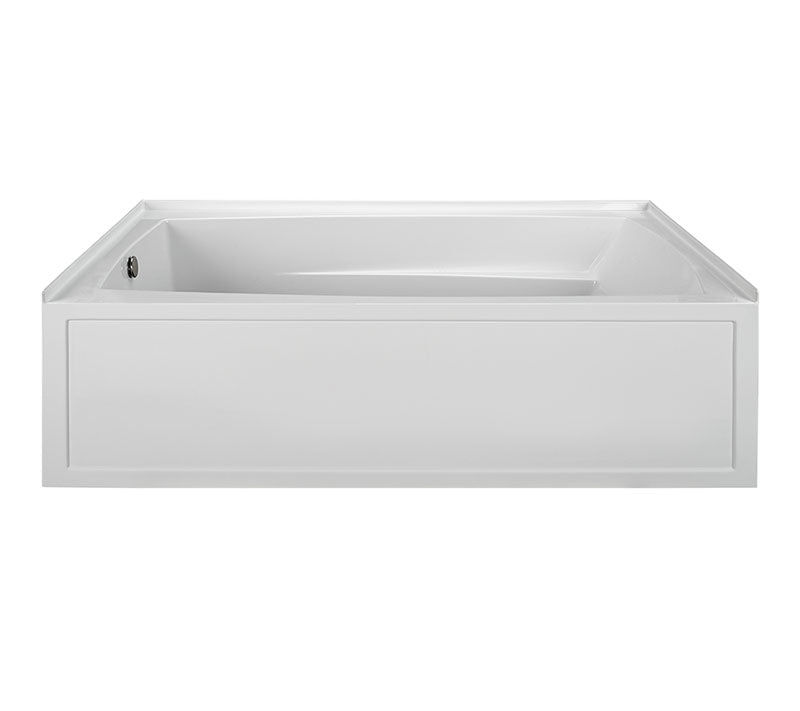 Reliance Integral Skirted End Drain Whirlpool Bath Biscuit 72" x 42" x 21" (R7242ISW-B-LH)