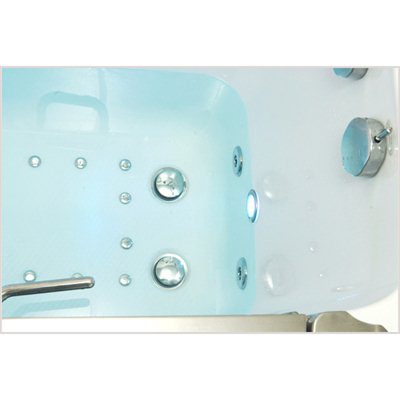 Ella's Bubbles 9305 Deluxe Acrylic Dual Massage Walk-In Tub 7