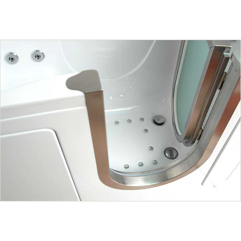 Ella's Bubbles 9305 Deluxe Acrylic Dual Massage Walk-In Tub 4