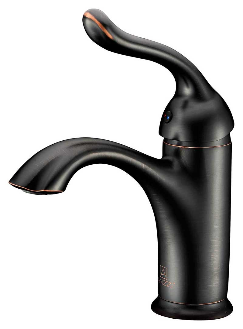 Anzzi Arc Series Single Handle Bathroom Sink Faucet in Oil Rubbed Bronze