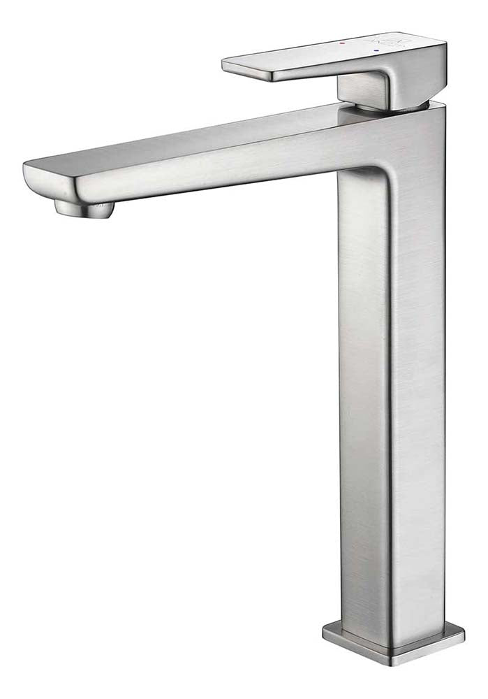 Anzzi Valor Single Hole Single-Handle Bathroom Faucet in Brushed Nickel L-AZ102BN 2