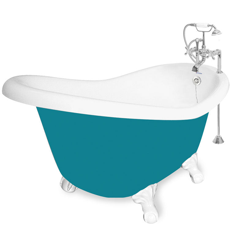 American Bath Factory Ascot 60" Splash of Color AcraStone Package