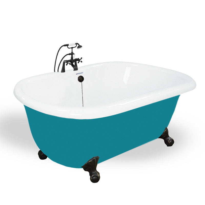 American Bath Factory Melinda 60" Splash of Color AcraStone Package
