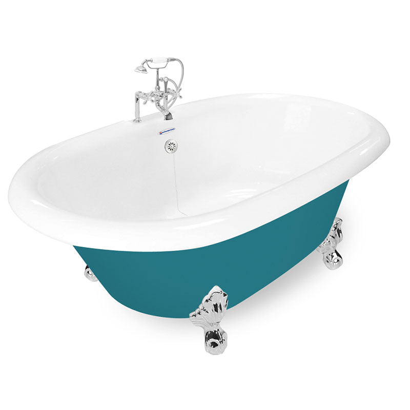 American Bath Factory Duchess 72" Splash of Color AcraStone Package