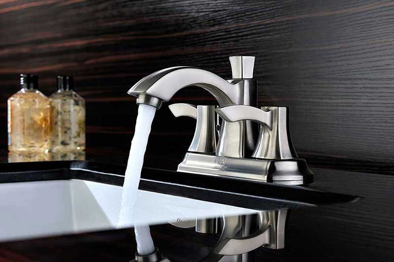 Anzzi Vista Series 2-Handle Bathroom Sink Faucet in Brushed Nickel 3