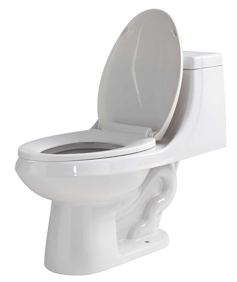 Anzzi Odin 1-piece 1.28 GPF Dual Flush Elongated Toilet in White T1-AZ056 23