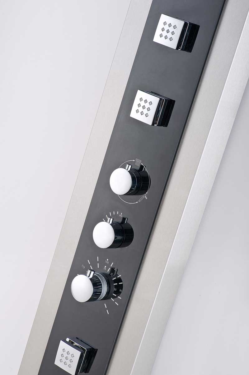 Aston Dual Function and Diveter Shower Panel with Four Body Jets 4