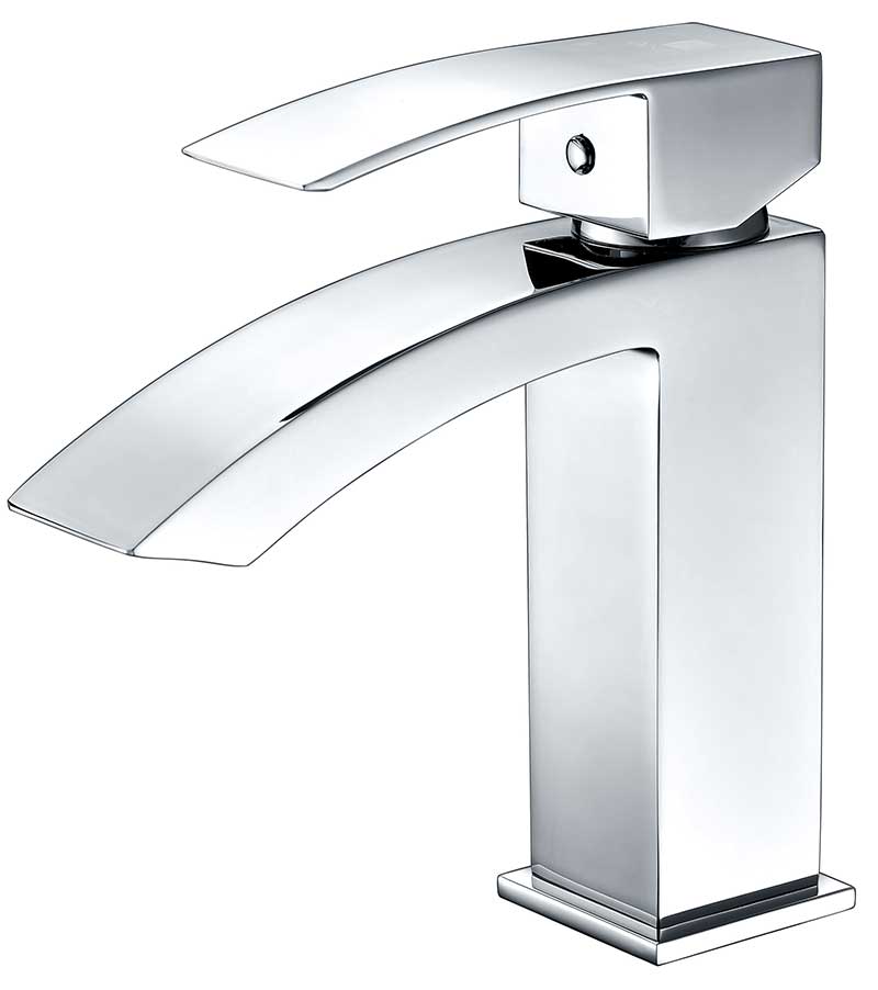 Anzzi Revere Series Single Hole Single-Handle Low-Arc Bathroom Faucet in Polished Chrome L-AZ037 8
