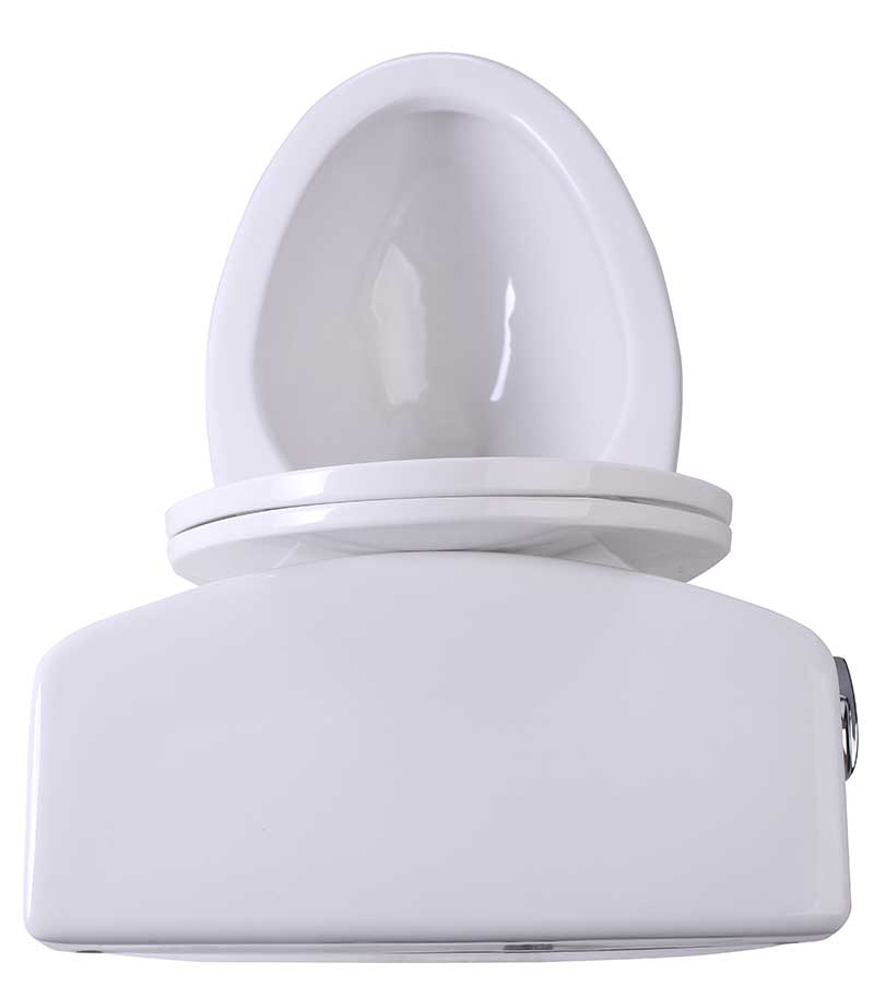 Anzzi Talos 2-piece 1.6 GPF Single Flush Elongated Toilet in White T1-AZ065 8