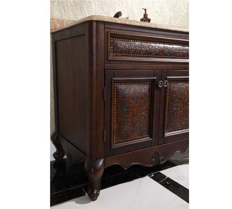 InFurniture 36" Solid Wood Sink Vanity With No Faucet WB-1536L 4
