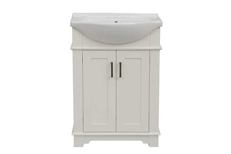 Legion Furniture 24" White Sink Vanity, No Faucet 5