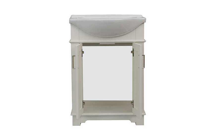 Legion Furniture 24" White Sink Vanity, No Faucet 6
