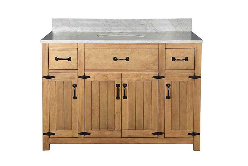 Legion Furniture 48" Weathered Gray Sink Vanity Matching Granite From Wlf6036-49", No Faucet 4