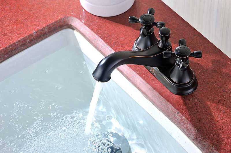 Anzzi Major Series 2-Handle Bathroom Sink Faucet in Oil Rubbed Bronze 3