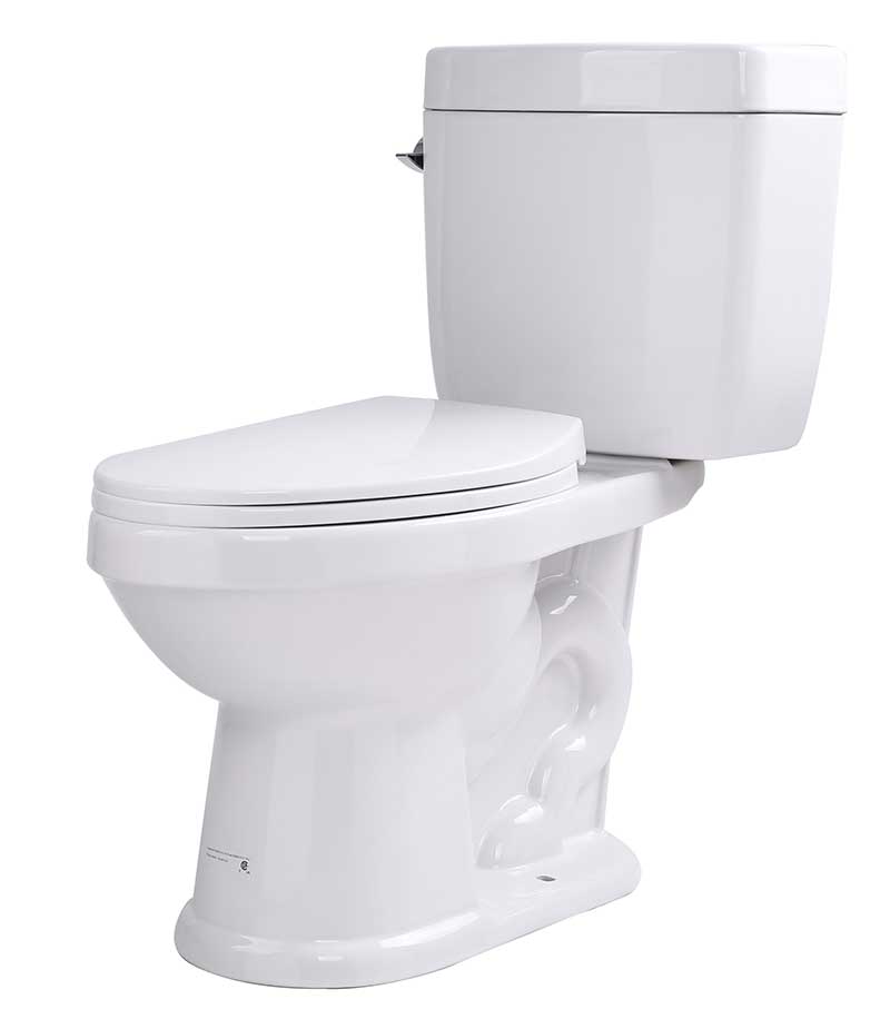 Anzzi Trend 67 in. Acrylic Flatbottom Non-Whirlpool Bathtub with Havasu Faucet and Talos 1.6 GPF Toilet FTAZ093-42B-65 4