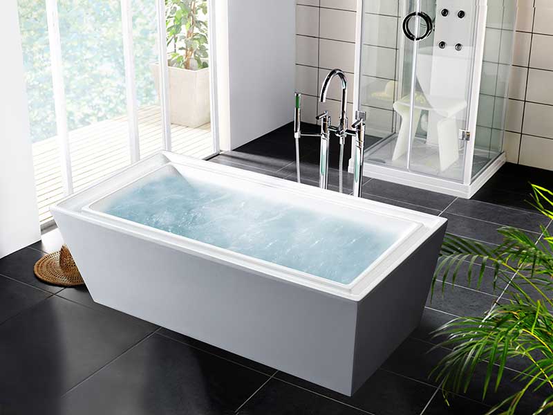Aquatica PureScape 71" x 34" Freestanding Acrylic Bathtub