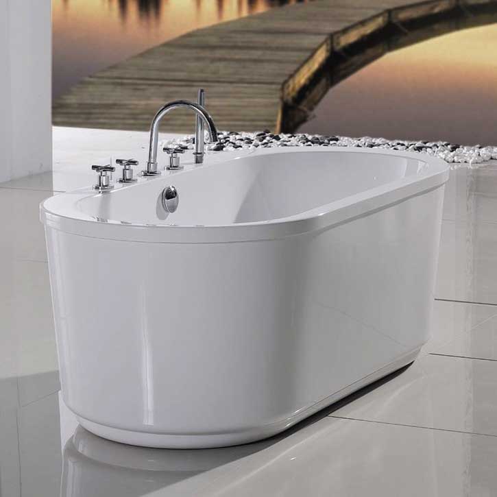 Aquatica PureScape 65" x 32" Freestanding Acrylic Bathtub