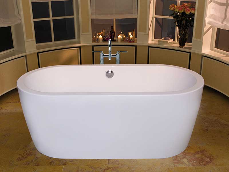 Aquatica PureScape 67" x 31.5" Freestanding Acrylic Bathtub