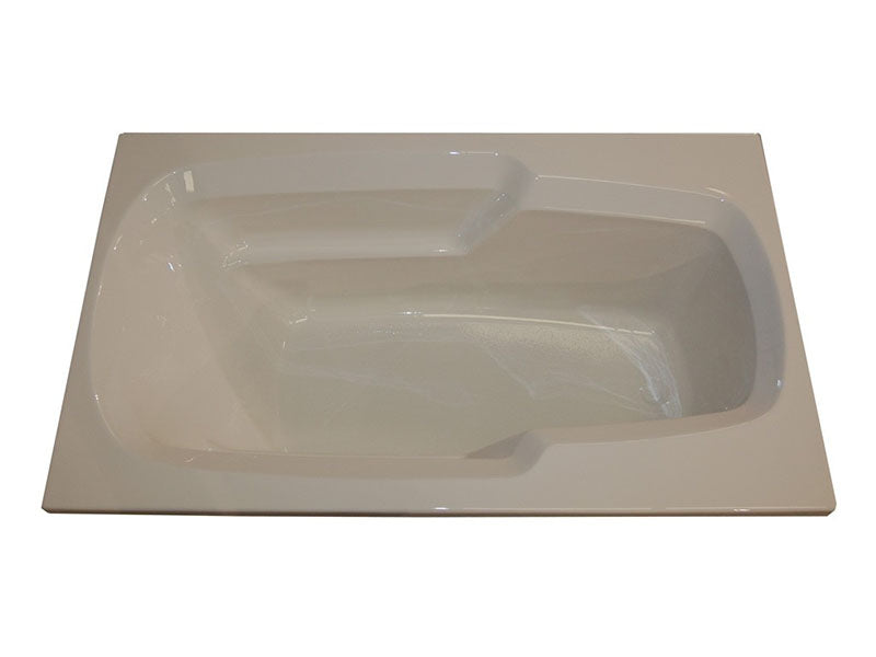 American Acrylic 60" x 36" Soaker Arm-Rest Bathtub