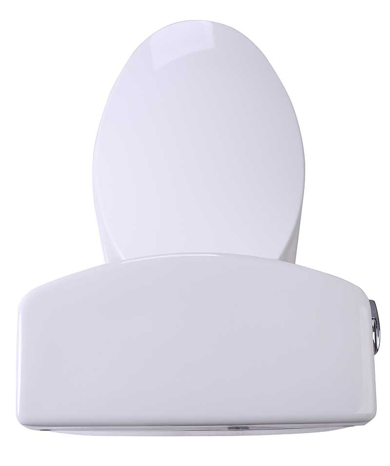 Anzzi Talos 2-piece 1.6 GPF Single Flush Elongated Toilet in White T1-AZ065 6