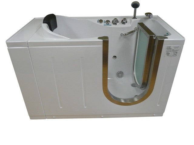 Steam Planet 59" x 30" Walk-In Tub with Heated Air Jets