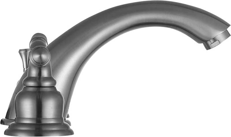 Anzzi Prince 8 in. Widespread 2-Handle Bathroom Faucet in Brushed Nickel L-AZ136BN 6